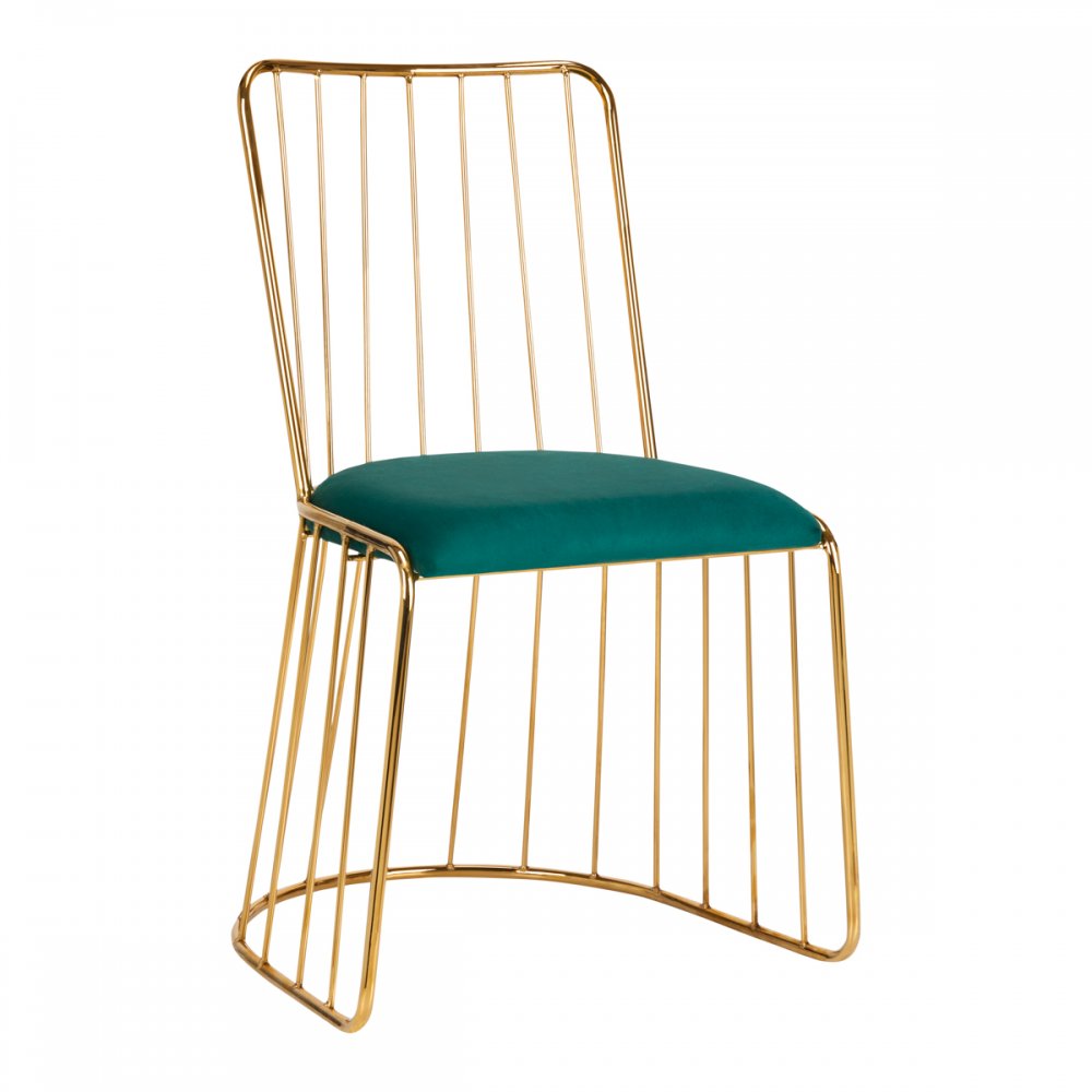 Krzesło Velvet QS-M00 złoto...