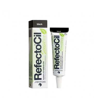 RefectoCil Sensitive Black – Czarna farba do koloryzacji brwi i rzęs