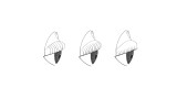 RefectoCil Refill Eyelash Lift Pads S – Silikonowe podkładki do liftingu