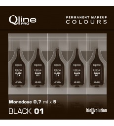 Black 01 - 0,7 ml x 5