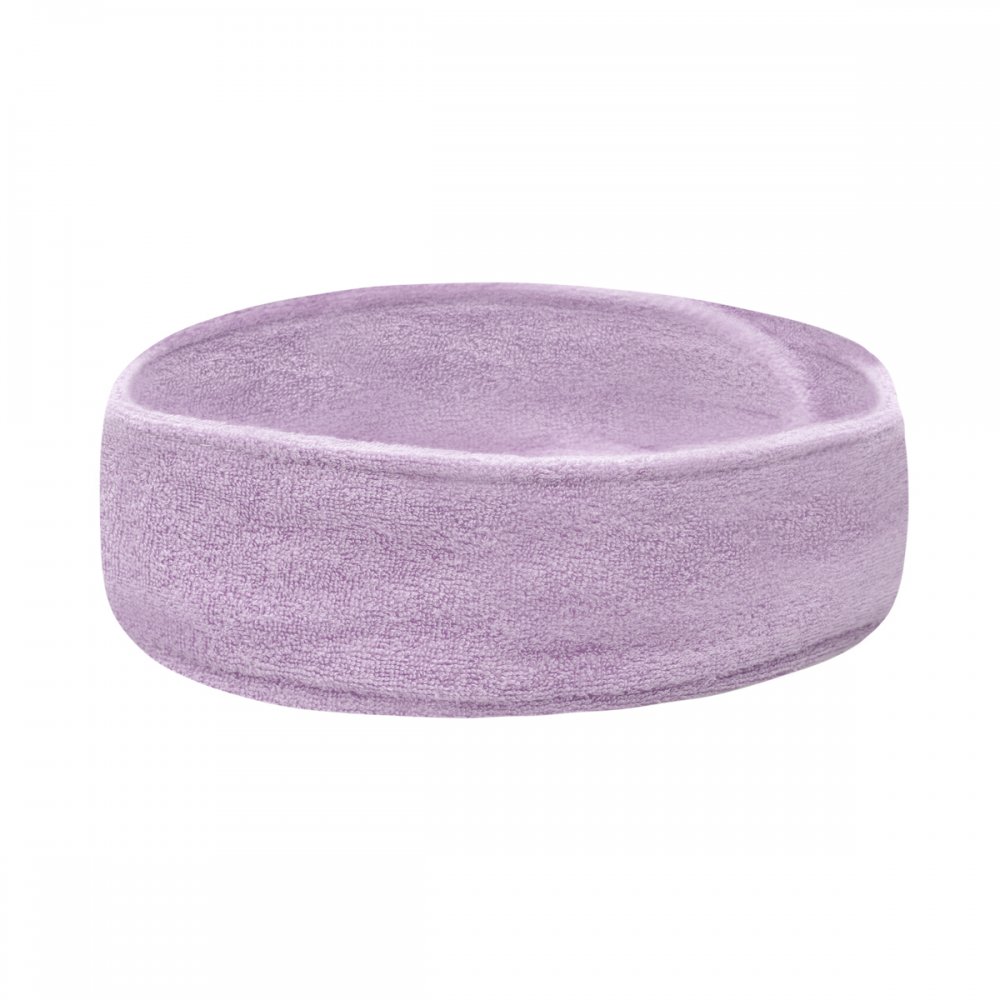 Opaska frotte fiolet